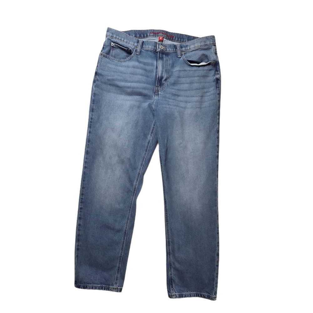 Lucky Brand Women's Boy Mid Rise Relaxed Straight Leg Jeans  Size 12/31 EUC